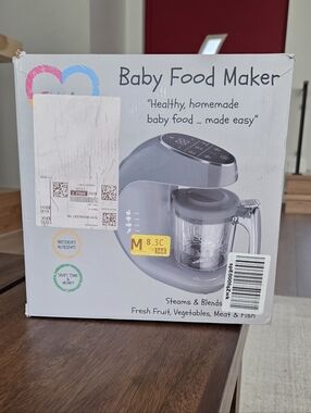 Baby Food Maker and Blender - Blend, Grind, Steam, and Cook Homemade Baby Food
